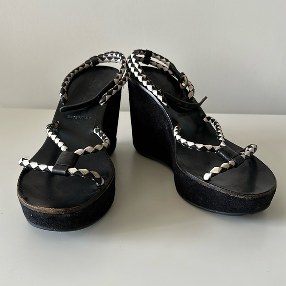 AUTHENTIC MIU MIU Wedge Sandals Size US6/ EU36 - Picture 2 of 7